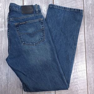 Harley Davidson Jeans Mens 34x34 Blue Denim Classic Bootcut Mid Rise Pants